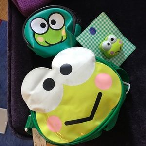 Kero Kero Keroppi 3 pcs from Japan 1990's 🐸🐸🐸